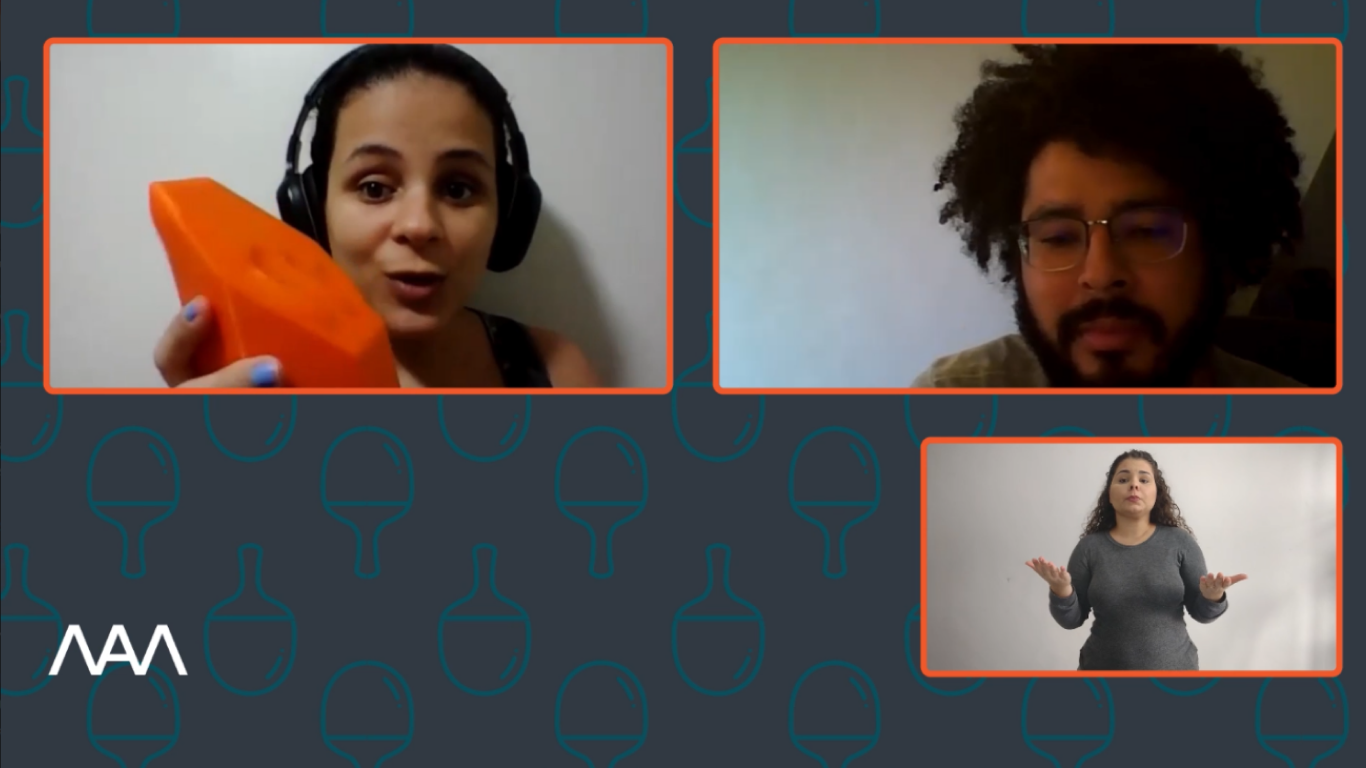 Frame of the talk between the museum mediator and one of the participants